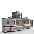 Vapormatt Tiger automatic wet blasting machine