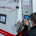 Vapormatt Puma+ automatic wet blasting machine