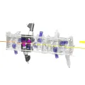 Wet blast manifold