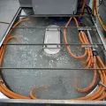 The doughnut sump of Leopard Sump wet blasting machine