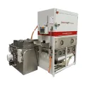 Vapormatt Profelis FR automatic wet blasting machine front left view