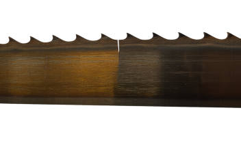 Failed bandsaw blade
