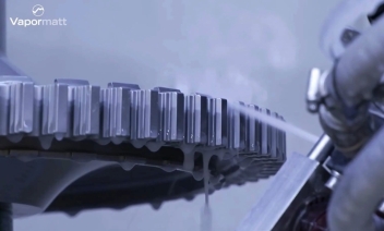 Vapormatt Micro Gun blasting 