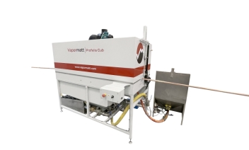 Vapormatt Profelis wet blasting machine for Wire and Cable