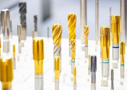 Selection of coated taps