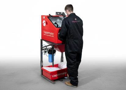 Vapormate manual wet blasting machine