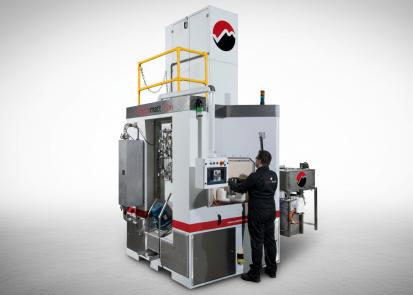 Vapormatt Lion Rotary automatic wet blasting machine
